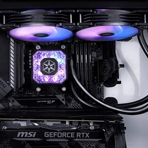 Silverstone ICEGEM 280, 280mm Argb AIO LIFE RESCERMER COM 2 x 140MM MM