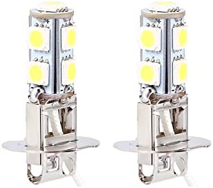 OTPOUTOPA 936V H1 LED FOG LUZ DRL BULLBS BRANCO 9-SMD 5050 H1 LED BULLBS PARA CARROS DE CARROS CURCHES LUZ ou DIA DIA DIA