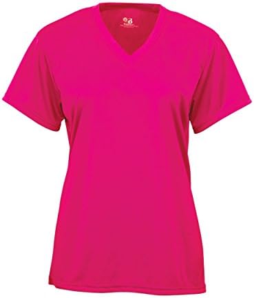 Badger Sport Sport V Ladies/Girls Cool Base Jersey, Uniforme, Treino Casual/Treinamento Athletic Tee