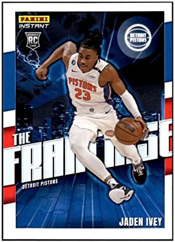 Jaden Ivey RC 2022-23 Panini Instant The Franchise /1436 Rookie #21 Pistons NM+ -MT+ NBA Basketball