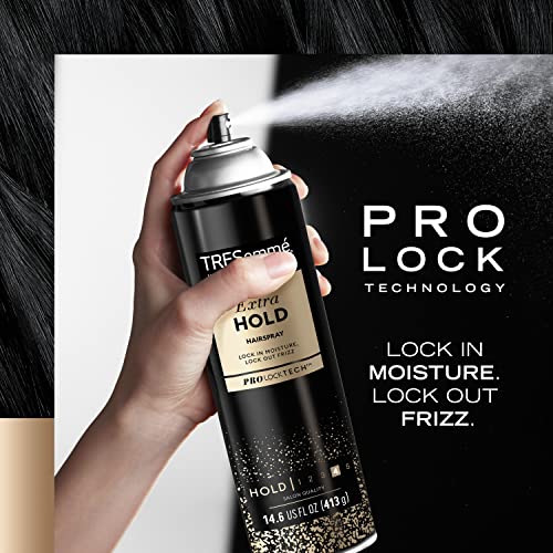Tresemmé Extra Hold Hairspray para controle de frizz de 24 horas, com Pro Lock Tech 14,6 oz