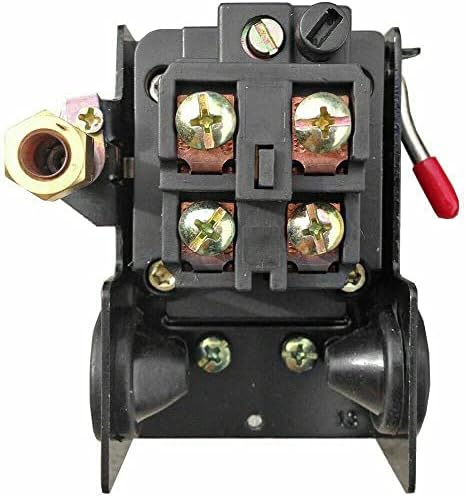 Válvula de controle da chave de pressão do compressor de ar 120psi 1 Porta descarregador liga/desliga alavanca