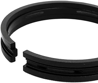 X-dree peças de reposição compressor de ar de 51 mm de pistão interno de 51m0 Definir preto (piezas de repuesto compreseor de aire de 51 mm de diámetro interior aros de pistón fijados en negro