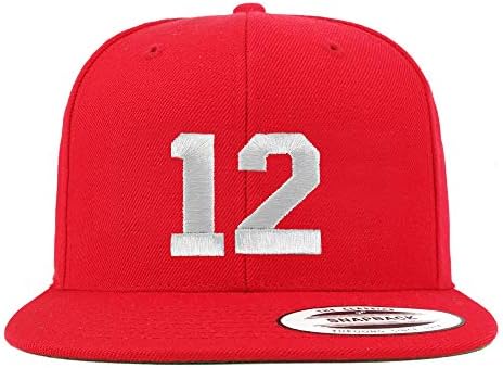 Trendy Apparel Shop número 12 Branco branco Bill Bill Bill Snapback Baseball Cap