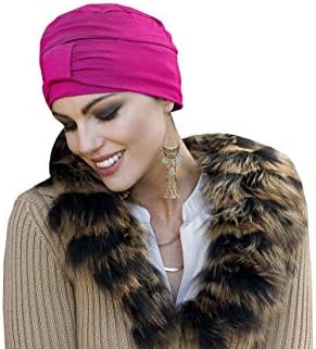 Masumi Chemo Organic Headwear - Ellie | Cancer Headwear para mulheres com perda de cabelo | HATS E COBERTURAS ALOPECIA | 95% de chapéu de bambu