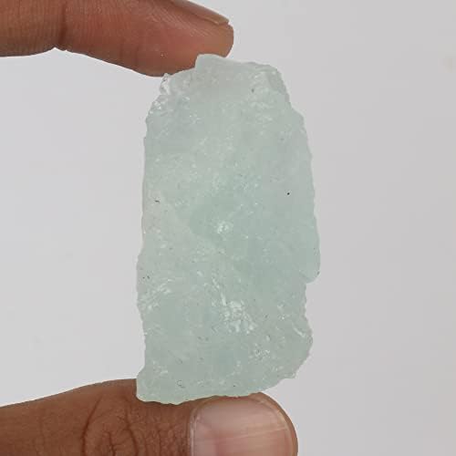 GemHub 202 CT Natural AAA ++ Qualidade Aqua Sky Sky Aquamarine Cristal de cura certificado Crystal para fins de decoração e