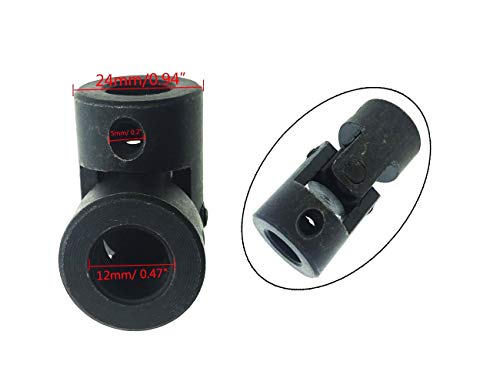 YXQ 12mm a 12 mm de diâmetro interno de acoplamento universais acoplamento rotativo Connetor