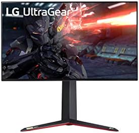 LG 27 ”27GN95B-B Nano IPS 1MS UHD 4K UltraGear ™ Monitor de jogos com taxa de atualização de 144Hz, compatível com NVIDIA G-Sync,