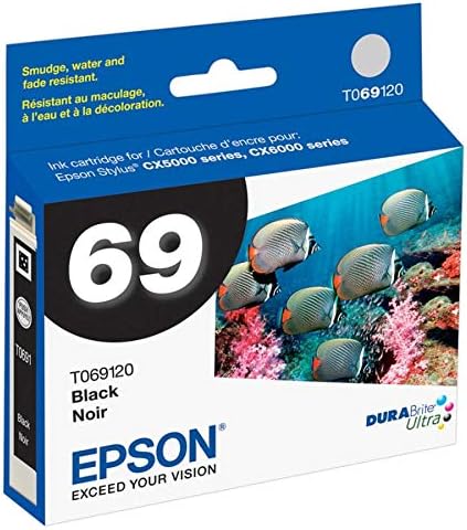 Epson 69, Durabrite Ultra Black Ink Cartiding