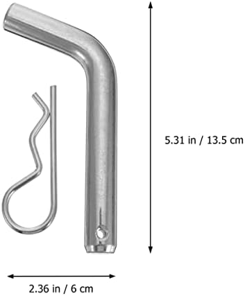 Favomoto ganchos Anti-Pin Anti-Bloqueio Toque Lock/com Clip Inchift Hitch/Receiver Trailer Hook