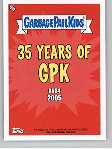 2020 Topps Garbage Bail Kids 35th Anniversary Series 2 Booger Green 74A Wyatt APE Trading Card