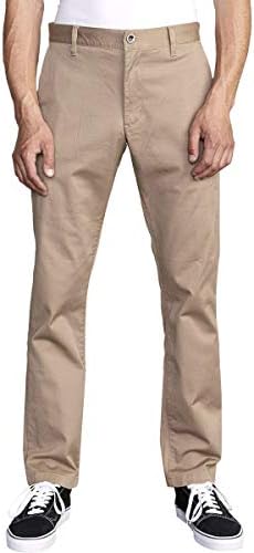 RVCA Men's The Weekend Stretch Chino -Pant Chino
