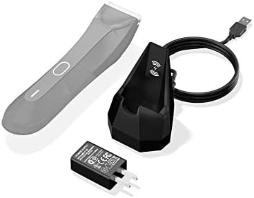 Substituição para o dock de carregador 4.0 com adaptador CA, base de carregamento sem fio Base para mancaped 4.0 Electric Hair Trimmer