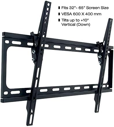 CJ Tech Tilting Television TV Montagem de parede para painel plano 32 - 65