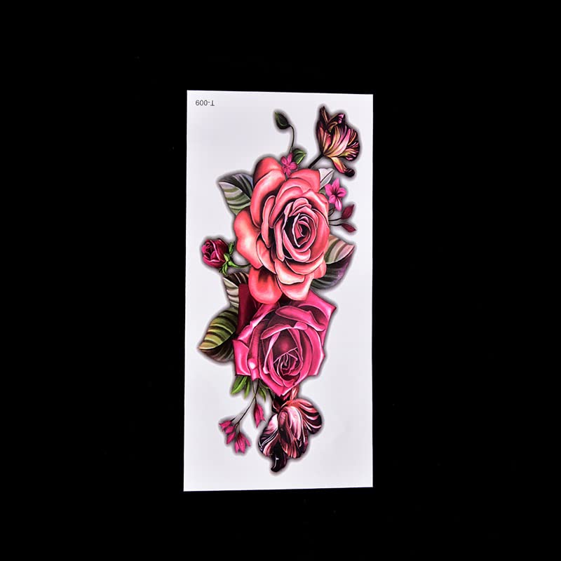 JJKUN 3 PCS Photo Photo Flower Tattoo Scars Scars Wedding Photography Studio Tattoo Stickers