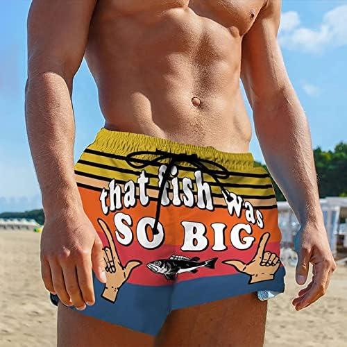 Shorts masculinos clássicos casuais encaixam shorts de praia de verão com cintura elástica e bolsos de shorts atléticos masculinos