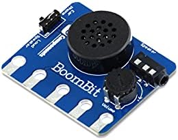 SB Componentes Boombit - Microbit Music Player Compact Music Player System para BBC Micro: Bit & Micro: Bit V2 com suporte