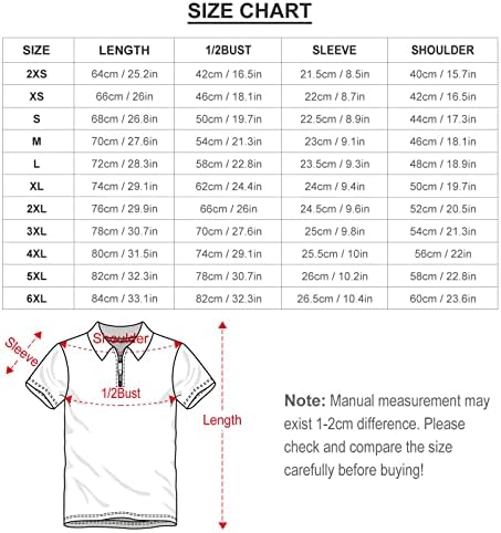 Shaka USA Men's Casual Golf Polo-Shirt com zíper de manga curta camisetas esportivas de esportes Slim Fit Tops