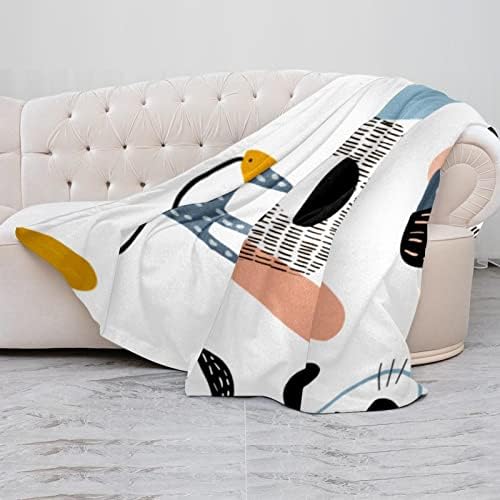 Tbouobt Bedding Fleece Blain, decorativo para sofá de quarto, cães, animal de estimação de animais de estimação