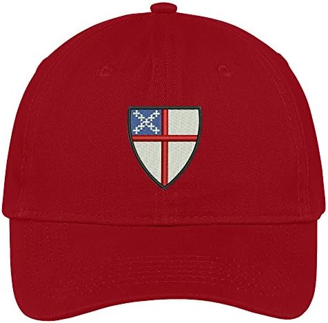 Trendy Apparel Shop Episcopal Shield Bordado Cap Premium Cotton Pai Hat