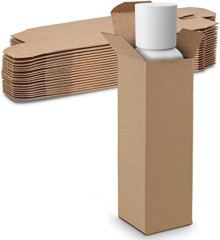 Mt Products Tuck Top Small Kraft Paperboard Box Packaging Perfect Packaging para qualquer ocasião se reúne facilmente 2 em x 2