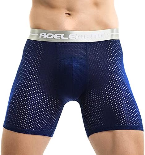 Roupa íntima masculina sexy dos homens correndo calça apertada boxers confortáveis ​​de movimentação de nádegas de nádegas