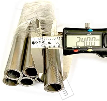 Tubo de aço Tubo de aço de aço de 24 mm de aço 23mm Tubing de aço 22mm Tubo de metal 21mm Tubo redondo de 20 mm de 19 mm de aço de