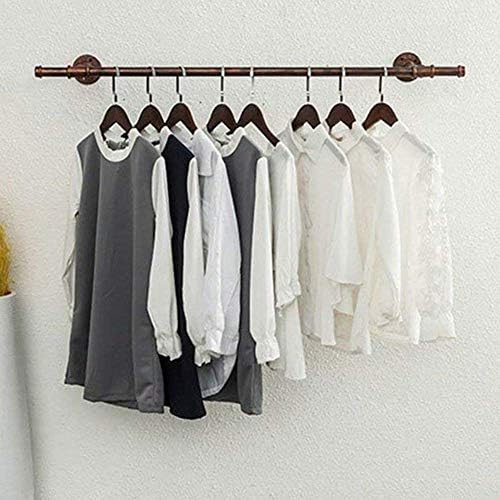 Prateleiras de parede de prateleira de simplicidade elegante PIBM prateleiras flutuantes de rack de roupas retrô exibir roupas de rack