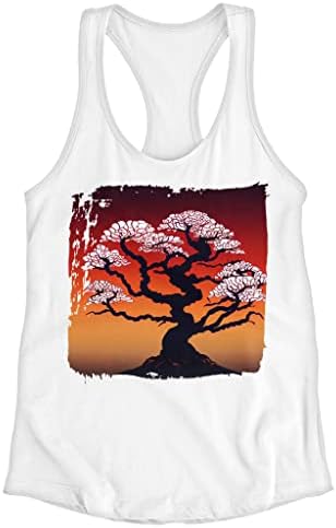 BONSAI RACERBack Tank - Tanque asiático - Tanque de treino de impressão em árvore