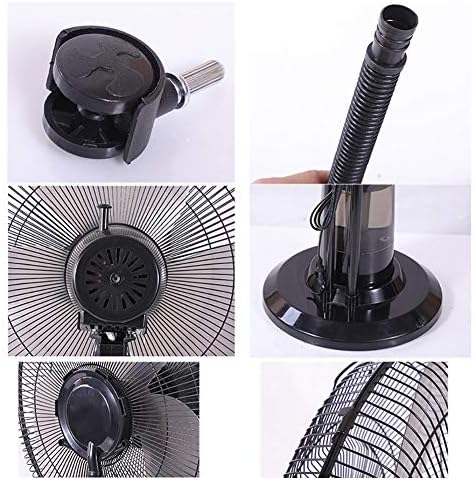 Ventilador de spray de pedestal, fã de névoa de piso de resfriamento de 3 velocidades, para casa, para casa, escritório, quarto, loja, pátios