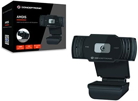 AMDIS conceptrônico 1080p Webcam Full HD com microfone