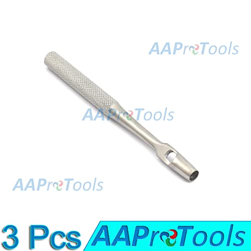 Aaprotools 3 × Tecido reto do dental Punch de 5 mm Implante de aço inoxidável Instrumentos A+ Qualidade