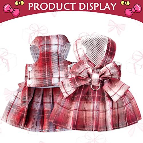 Trajes de vestido de cachorro dafuen para cães pequenos cães garotas de cachorro coelho de coelho roupas de coelho roupas de roupa