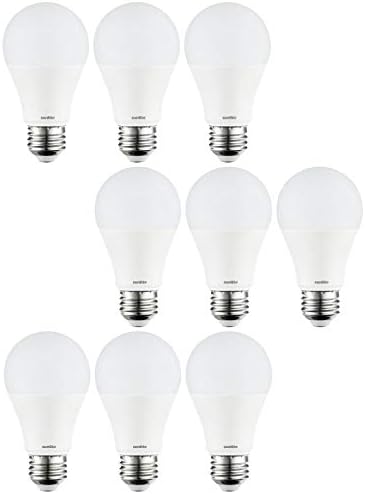 Sunlite 41815-Su lideradas lâmpadas A19 lideradas, 9 watts, 800 lúmens, base média, não-minúsculo, geada, ul listada, 2700k Warm White, 9 contagem