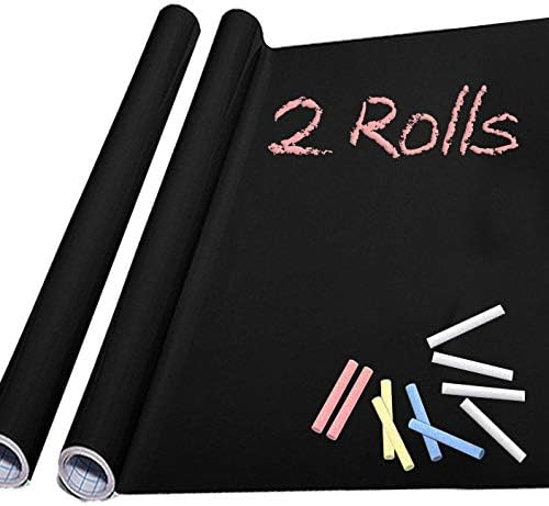 Papel de quadro-negro 2 rolls-chalkboard vinil adesivo papel de parede
