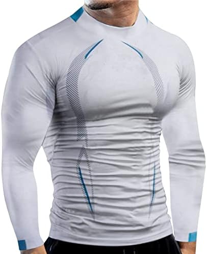 XXBR 2022 Novas camisetas de compressão para homens, manga comprida rápida seca alta elasticidade muscular esportes