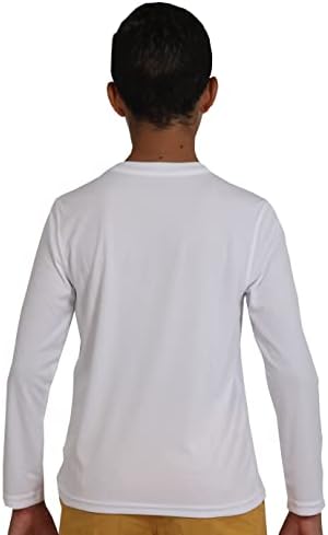 Chillbro. por Denali Kids Upf 50+ Camiseta juvenil de pescoço de manga comprida