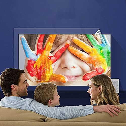 Protetor de tela de TV anti -brilho AIZYR, filtro de luz azul - sem impressões digitais, proteção ocular, reutilizável impede