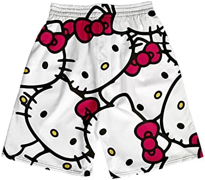 Shorts kawaii para mulheres fofas de estilo japonês preppy shorts esportivos de ioga shorts adolescentes na primavera na primavera de corrida praia