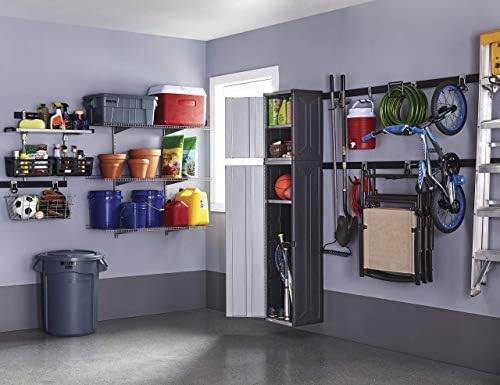 Rubbermaid Produtos comerciais Bin Bruta Bin com tampa, 14 galões, cinza, caixas robustas/reutilizáveis ​​para movimentação/acampamento/garagem/armazenamento