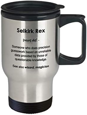 Engraçado Selkirk Rex Definição Caneca de Coffee - Caneca de Travel de 14oz