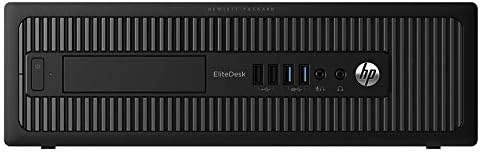 HP ELITEDESK 800 G1 SFF Desktop, Intel I7, 16 GB, 500 GB SSD, Dual E243 Monitores HP HP de 24 polegadas, WiFi, Windows