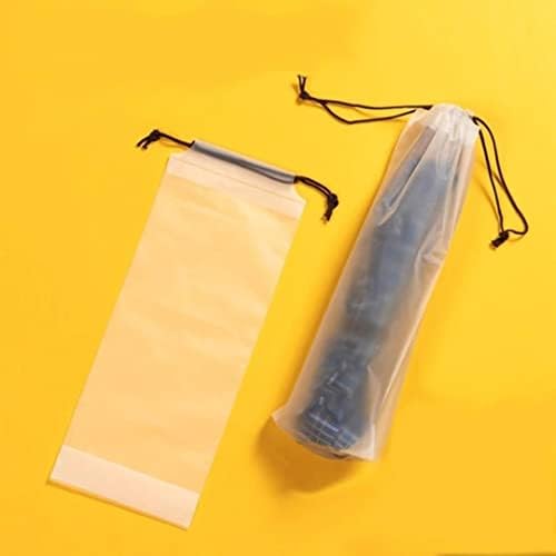 Sacos de armazenamento, sacola plástica translúcida fosca