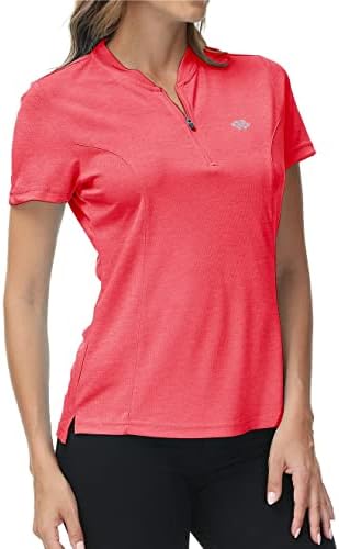 Camisas de golfe de polo feminino de Jinshi