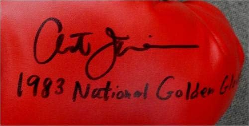 Art One Luve Jimmerson assinou o boxe Everlast 1983 National Gold Glove PSA/DNA - Luvas UFC autografadas