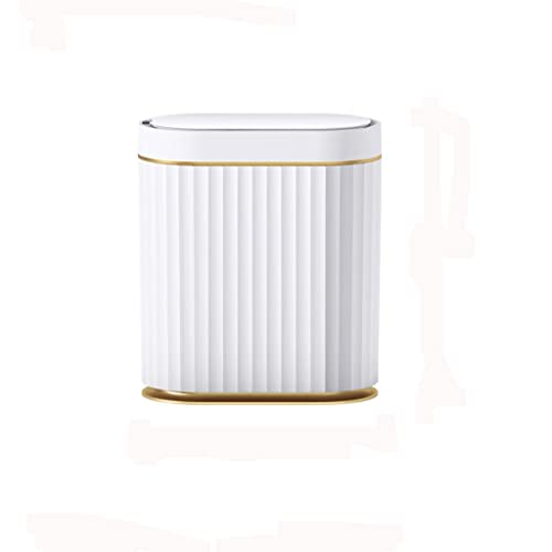 Zhaoleei 7L Smart Sensor Lixo lixo Bin Home Home Concurso Eletrônico Lixo Bin Pego de Becha de Armazenamento Estreito à prova d'água