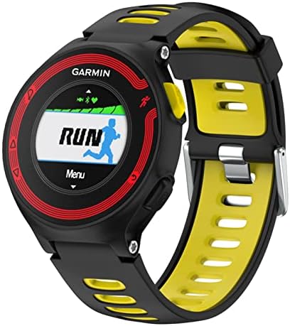 Cinta de banda de vigilância de silicone ezzon para Garmin Forerunner 735xt 220 230 235 620 630 735xt relógio inteligente