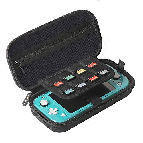 Nintendo Switch Caso Lite JSver Slim Compact Caso de transporte para Nintendo Switch Lite Protetive Travel Storage Bag compatível com Nintendo Switch Lite Games & Acessórios
