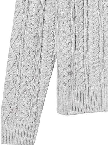 Essentials Sweater pescador de algodão de algodão de algodão