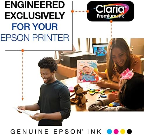 Epson® Claria, Cartuchos de tinta coloridos Premium 273, pacote de 4